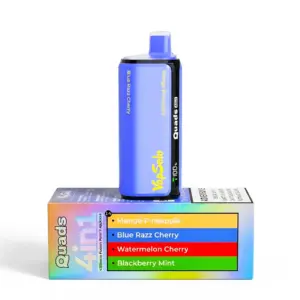 14 - Mango Pineapple + Blue Razz Cherry + Watermelon Cherry + Blackberry Mint