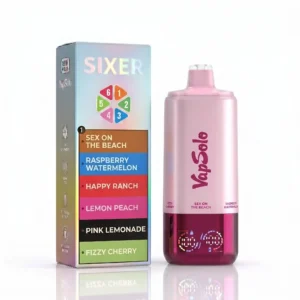3 - Sex On The Beach + Raspberry Watermelon + Happy Ranch + Lemon Peach + Pink Lemonade + Fizzy Cherry