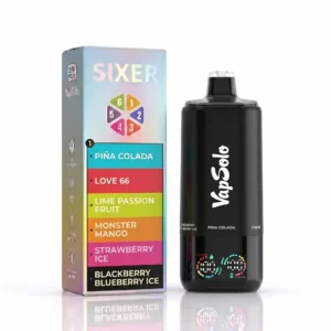 4 - Pina Colada + Love66 + Lime Passion Fruit + Monster Mango + Strawberry Ice + Blackberry Blueberry Ice